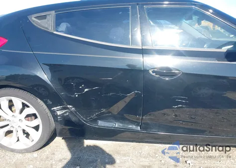 2013 Hyundai Veloster Base W/Gray z USA, uszkodzony, nr VIN KMHTC6AD9DU101041